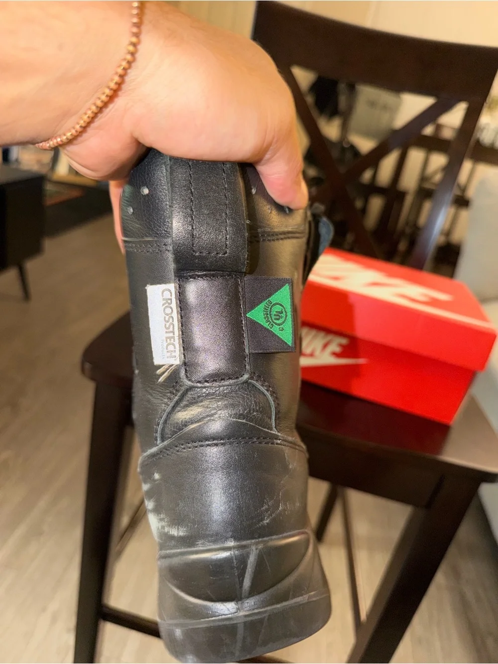 Haix Airpower XR1 Pro EMS Fire Boots Mens Size 10W